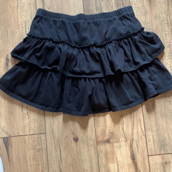 COPY - Black frilly skort med7-8 - Picture 1 of 8